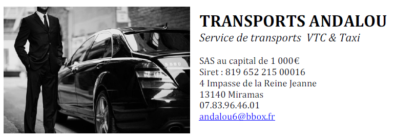 Réservez votre transport VTC avec un chauffeur de qualité et une disponibilité sans limite